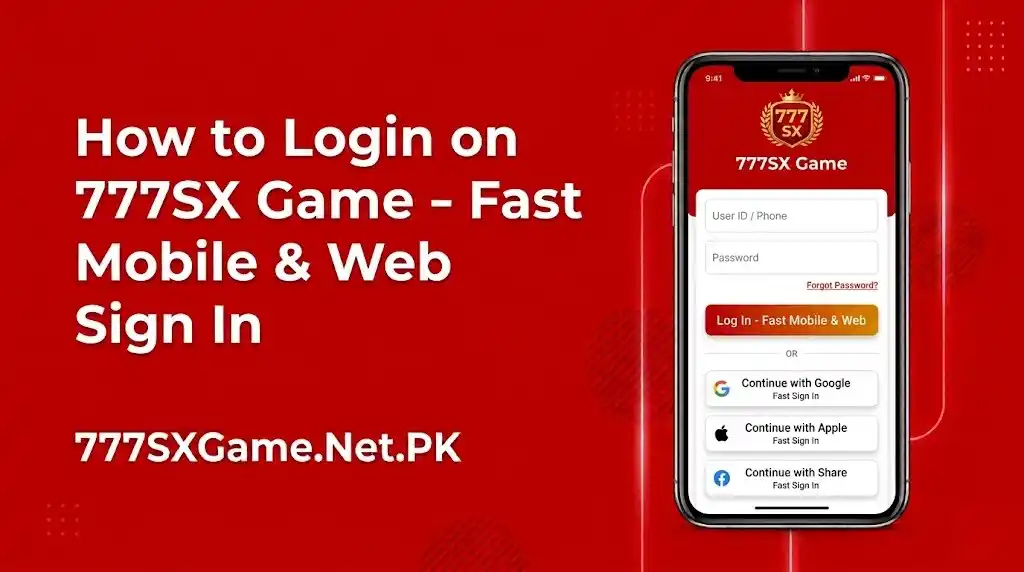 How to Login on 777SX Game - Fast Mobile & Web Sign In
